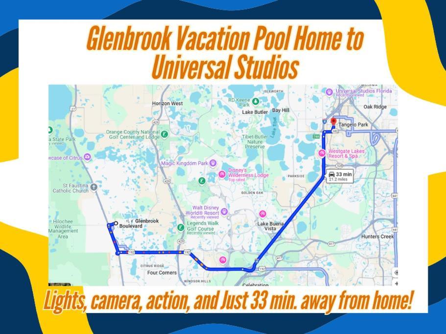 Glenbrook Vacation Poolspa Home Orlando Exterior foto