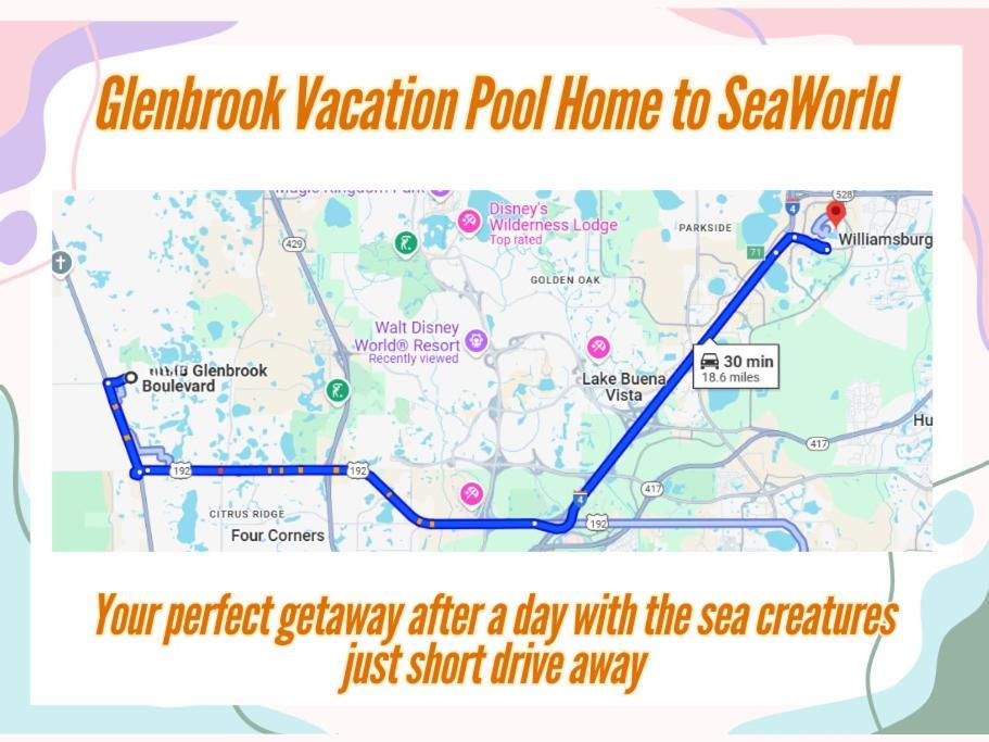 Glenbrook Vacation Poolspa Home Orlando Exterior foto